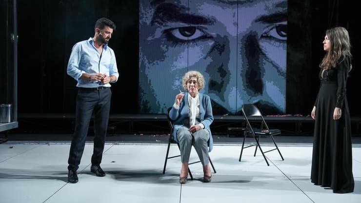 מתוך "אדיפוס" בתיאטרון הקאמרי