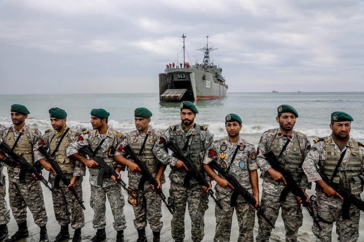 תרגיל צבאי של צבא איראן בעומאן