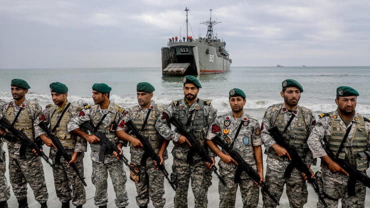 תרגיל צבאי של צבא איראן בעומאן