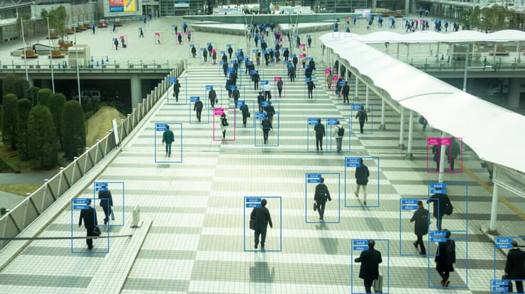 אילוסטרציה מערכת זיהוי פנים מערכות זיהוי פנים טכנולוגיה טכנולוגיית