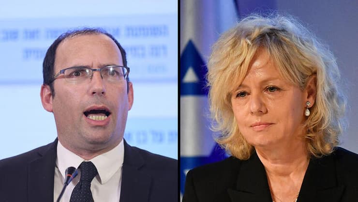 התנגשויות בין הרשויות. בהרב מיארה ורוטמן (צילום: יואב דודקביץ, מוטי קמחי) התנגשויות בין הרשויות. בהרב מיארה ורוטמן