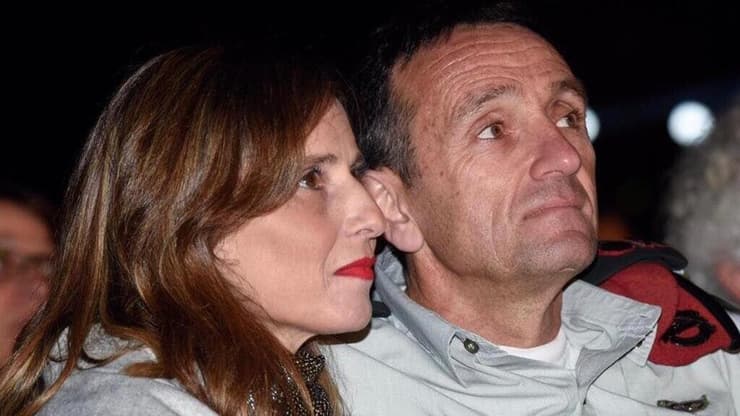 הרצלי הלוי ואשתו בתקופתו כמפקד פד"ם