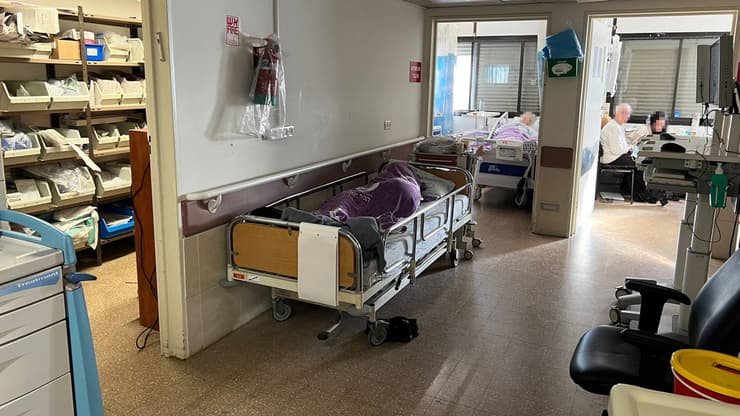 עומסים בבית חולים הלל יפה