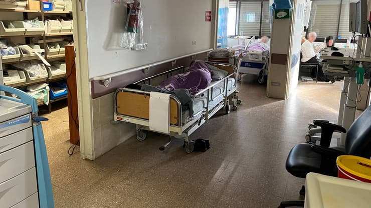 עומסים בבית חולים הלל יפה