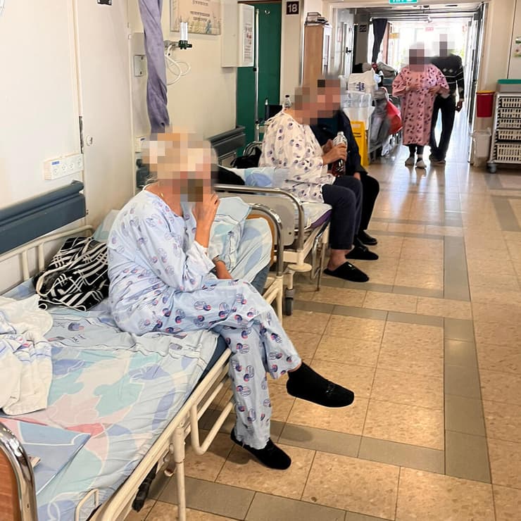 עומסים בבית חולים ברזילי, אשקלון