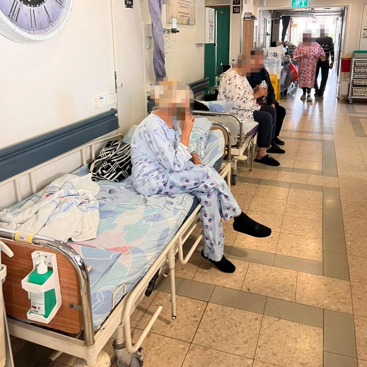 עומסים בבית חולים ברזילי, אשקלון