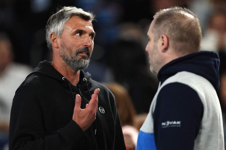 גוראן איבניסביץ' מאמנו של נובאק ג'וקוביץ'