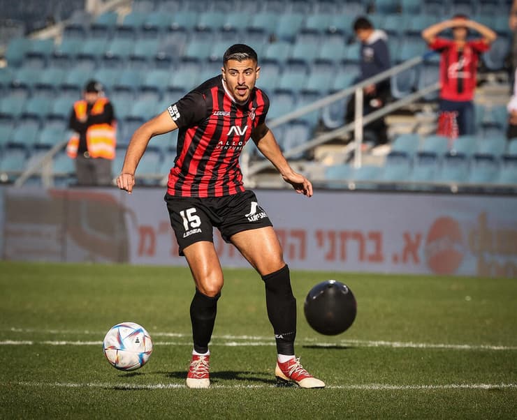פנוי. אופק ביטון (צילום: עוז מועלם) אופק ביטון שחקן הפועל ירושלים