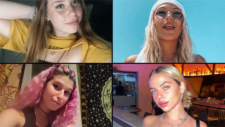 מימין למעלה: עידן צאובר, ארבל מזרחי, לי פוני ואוראל בן חיים   