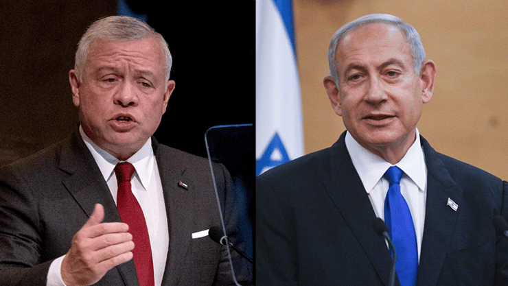 נתניהו ומלך ירדן. ישראל תשתתף בפסגה? (צילום: רפי קוץ, AP) בנימין נתניהו