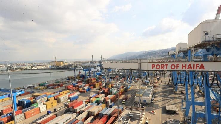 נמל חיפה (צילום: אלעד גרשגורן) נמל חיפה