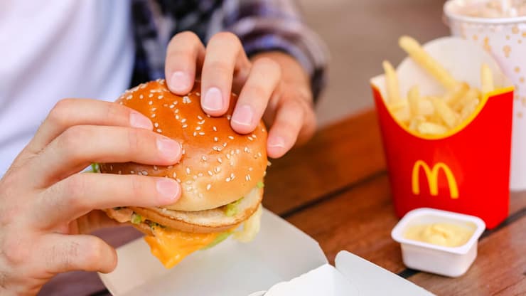 צ'יזבורגר של מקדונלדס