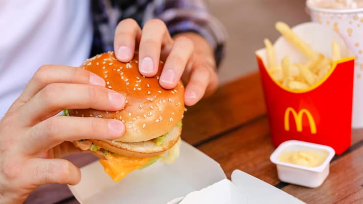 צ'יזבורגר של מקדונלדס