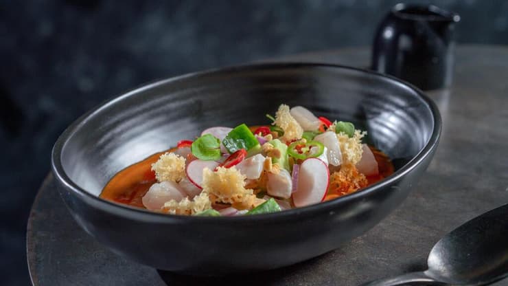 אפשר לחזור לעבודה אחרי הארוחה. טאיזו (צילום: אסף קרלה) ולנטיינס טאיזו