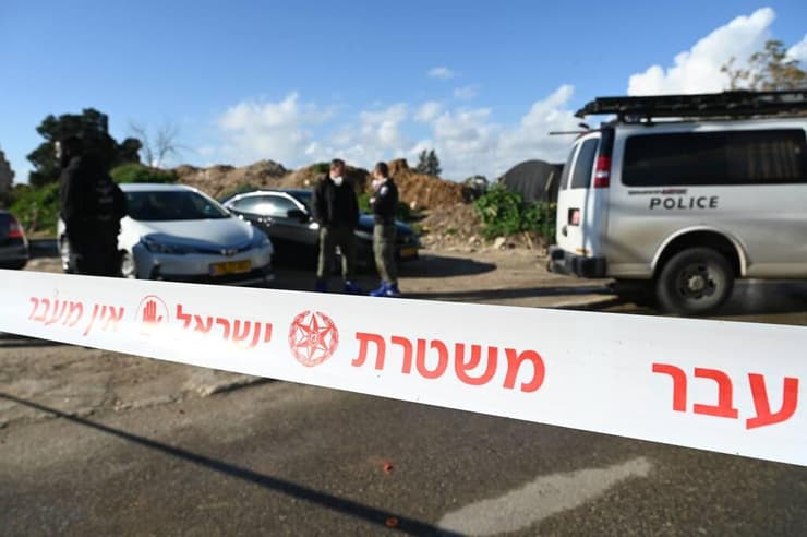 זירת החיסול בלוד