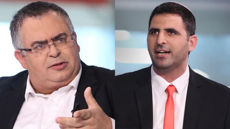 מימין: חברי הכנסת שלמה קרעי ודוד ביטן