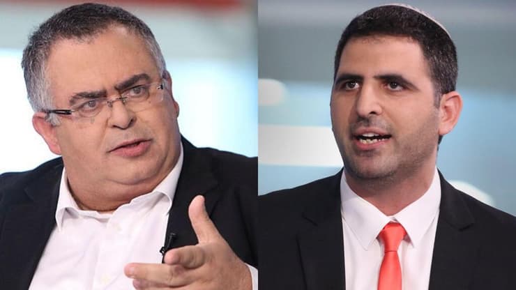 מימין: חברי הכנסת שלמה קרעי ודוד ביטן