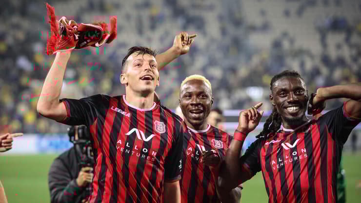 "נמשיך לעשות היסטוריה ביחד". בדש (צילום: עוז מועלם ) גיא בדש