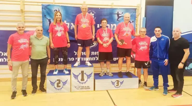 תחרות טניס שולחן לחברי עמותת "פרקינסון בישראל"