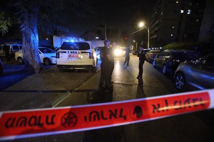 זירת רצח בלוד