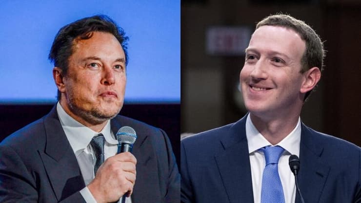 מארק צוקרברג ואילון מאסק
