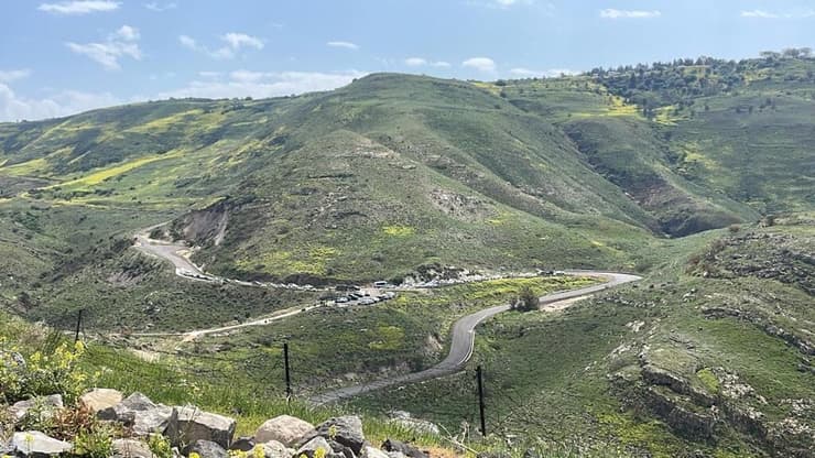 מטיילים בגן לאומי סוסיתא