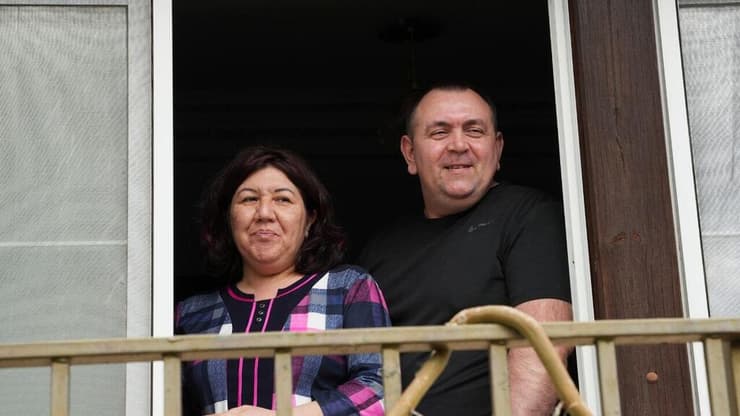 זדורוב לאחר הזיכוי בביתו בקצרין