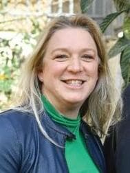 שירלי בלייאר־שטיין ובנה דן 