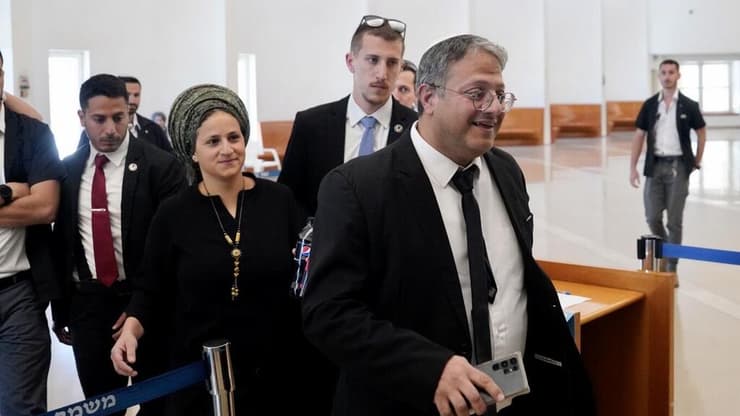 בן גביר נכנס לדיון בבג"ץ בנושא מינויו לתפקיד השר לביטחון לאומי