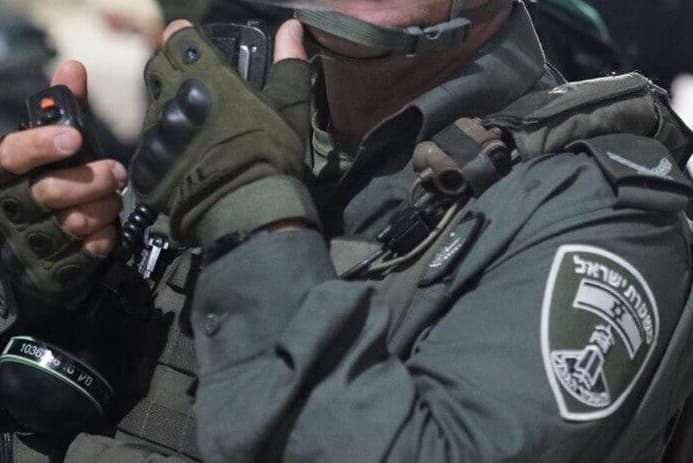 אילוסטרציה לוחם מג"ב 