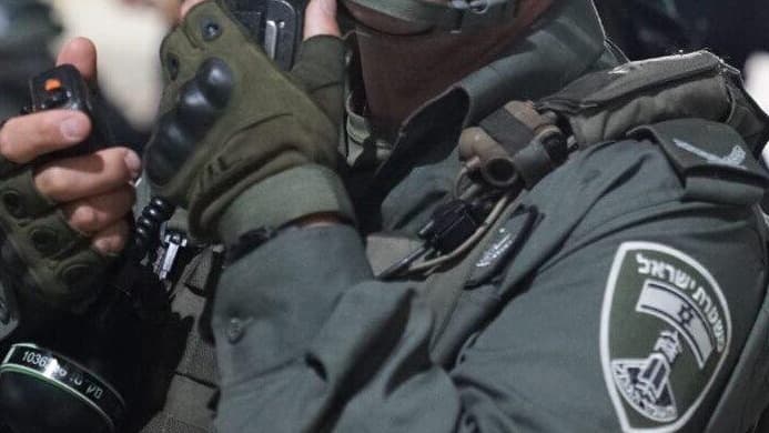 אילוסטרציה לוחם מג"ב 