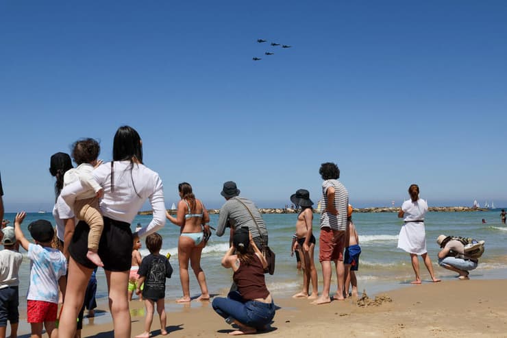 מטס יום העצמאות בתל אביב