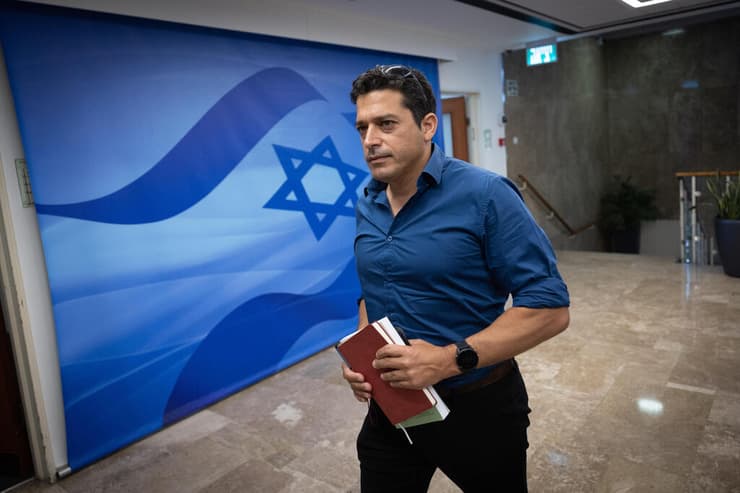 שר התפוצות והמאבק באנטישמיות, עמיחי שיקלי. אונאת דברים של קהילה שלמה (צילום: יונתן זינדל) ישיבת ממשלה
