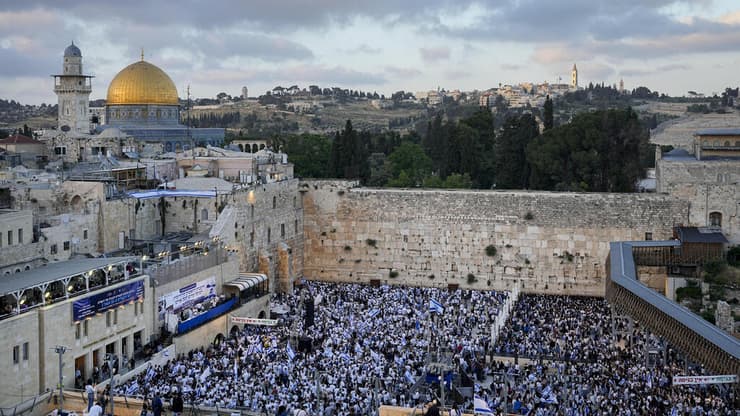 הכותל המערבי  יום ירושלים 