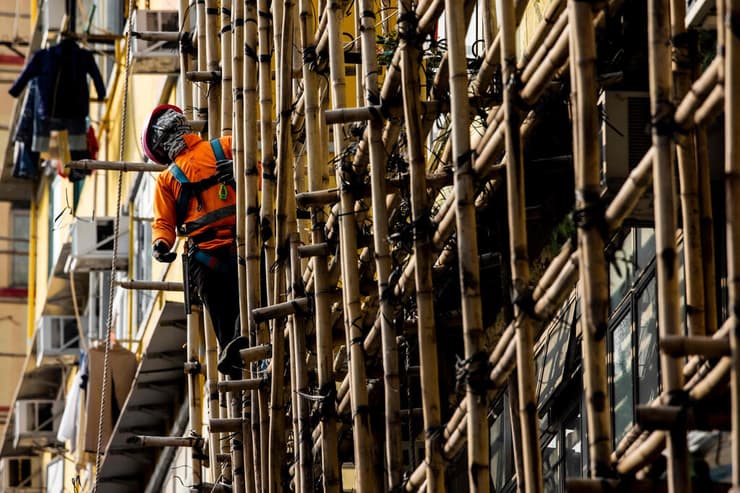 הונג קונג פיגומים מ במבוק