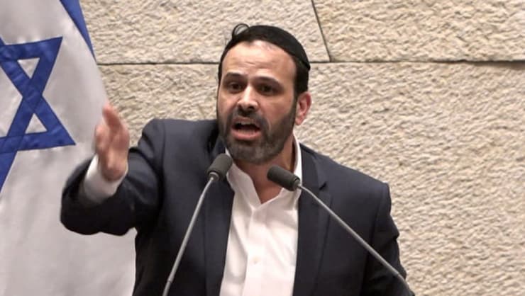 ינון אזולאי במליאת הכנסת