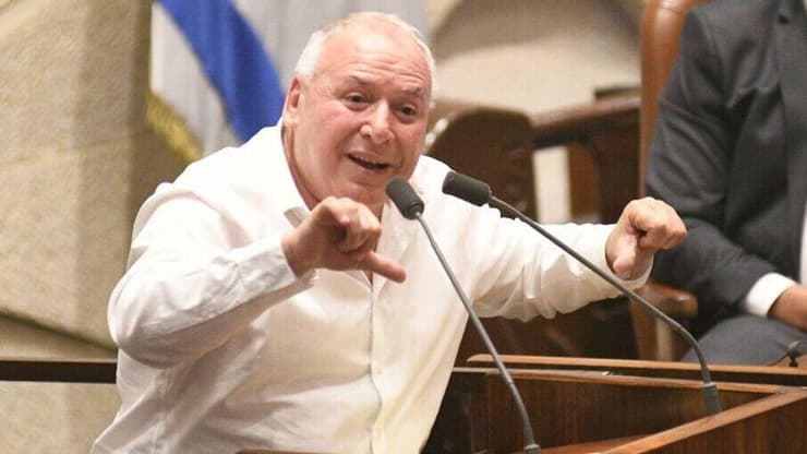 דודי אמסלם במליאת הכנסת