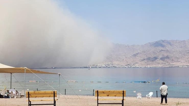 סופת חול באילת