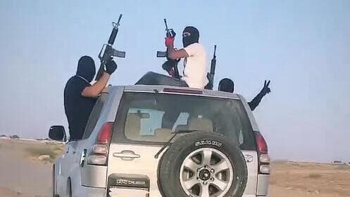 שיירת החמושים שביצעו ירי במהלך שיירה של חתונה בפזורה הבדואית