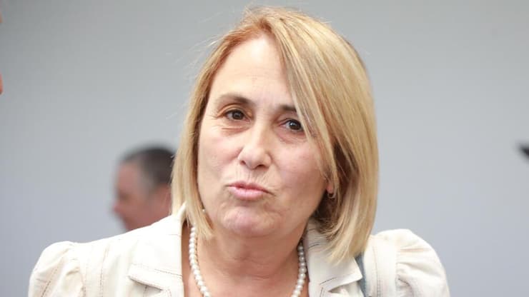 עדת המפתח בתיק 1000 הדס קליין (צילום: דנה קופל) דיון קדם משפט בתביעת ה דיבה של הדס קליין נגד העיתונאי אלי ציפורי