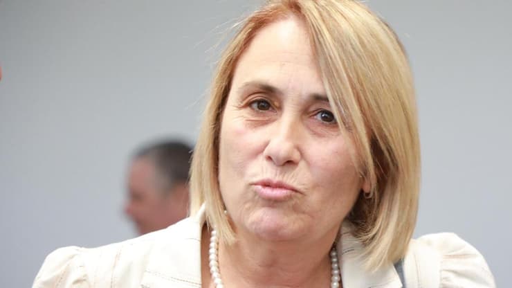 הדס קליין. עדת המפתח בתיק 1000 (צילום: דנה קופל) דיון קדם משפט בתביעת ה דיבה של הדס קליין נגד העיתונאי אלי ציפורי