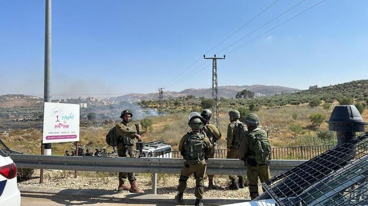 הפרת סדר של פסטינים באזור תורמוס עיא