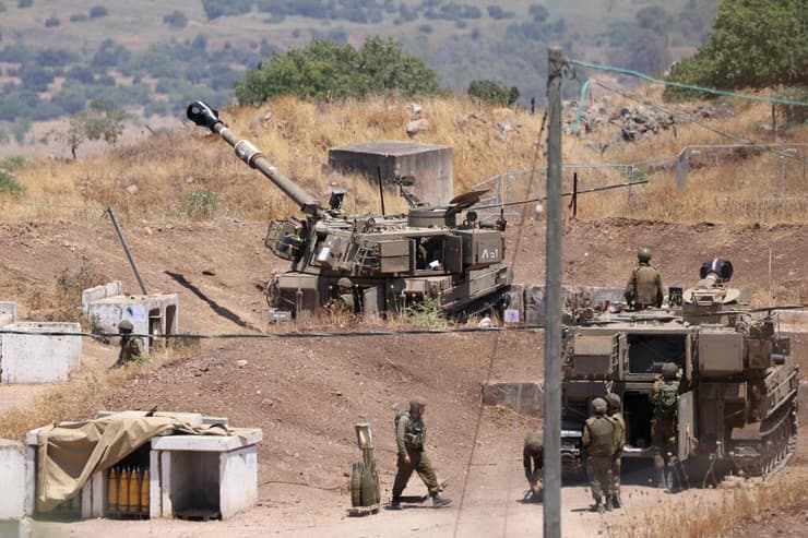 כוחות צה"ל בגבול לבנון