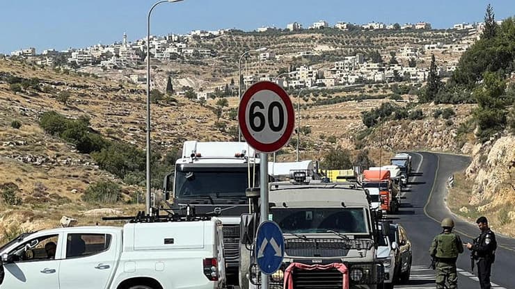 צומת תקוע, ארכיון (צילום: רויטרס/Dedi Hayun) זירת הפיגוע