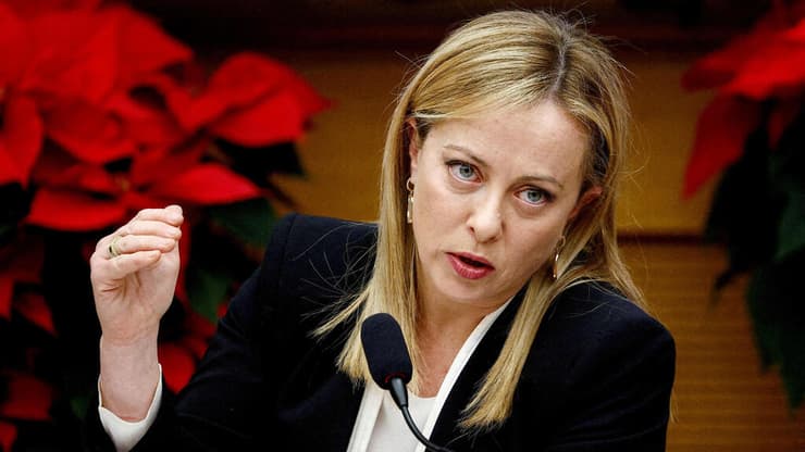 ראש ממשלת איטליה ג'ורג'ה מלוני 