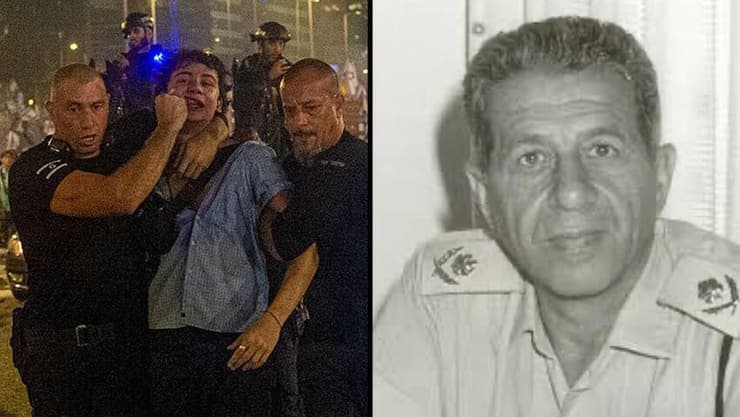 שוטרים אוחזים באלימות באמיתי  בריליאנט בן ה-18