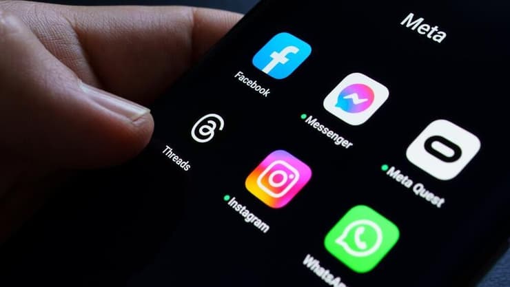 האפליקציות של מטא (צילום: Koshiro K / Shutterstock.com) האפליקציות של מטא