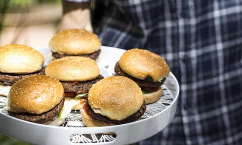 המבורגר פטריות