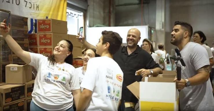 יום אריזות למען הקהילה יום אריזות 2023 - אסם נסטלה