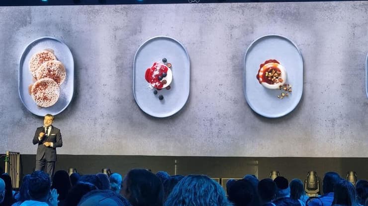 אסף גרניט מציג את התפריט החדש